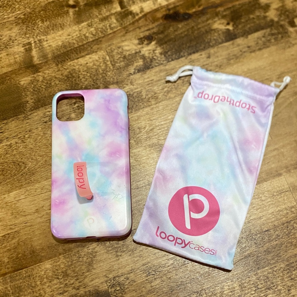Loopy Case Pastel Tie-Dye IPhone 11 Pro Max Case